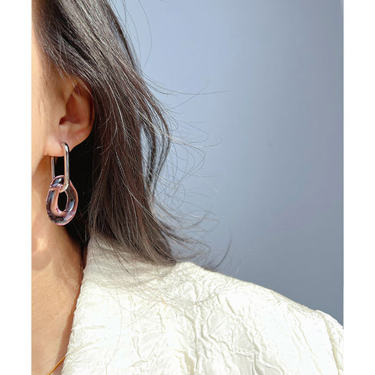 Chic Summer Fun--Candy Colour Glaze Earrings