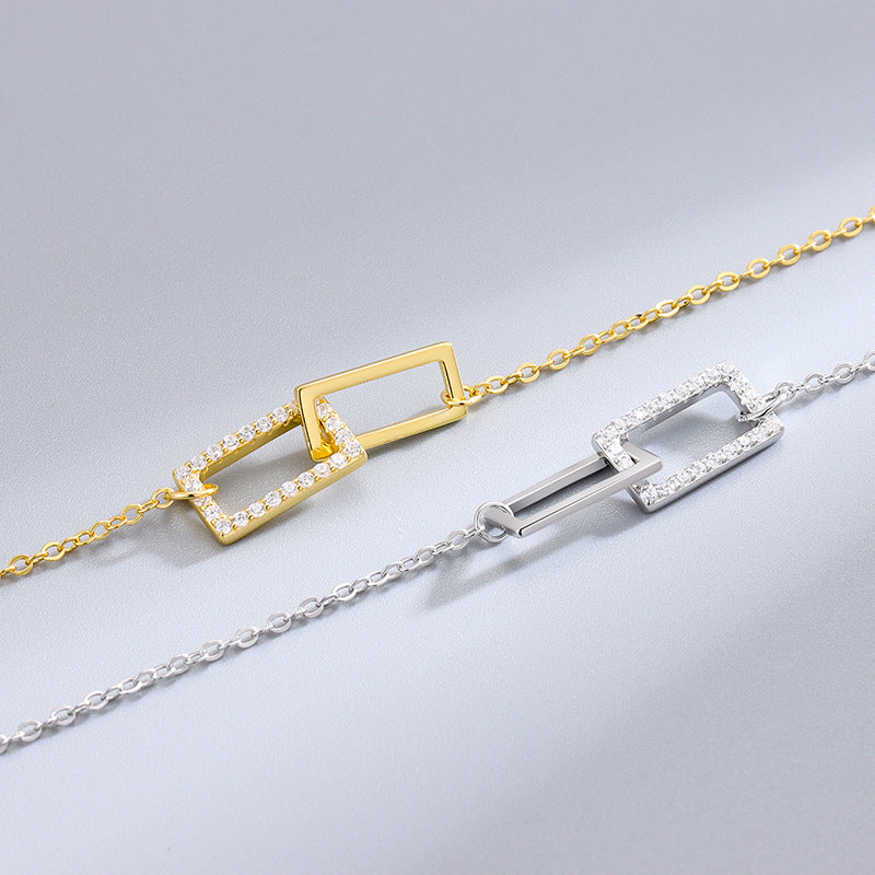 Dual Rectangle Necklace