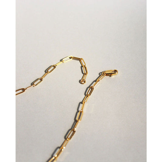 Bold Paperclip Chain Necklace